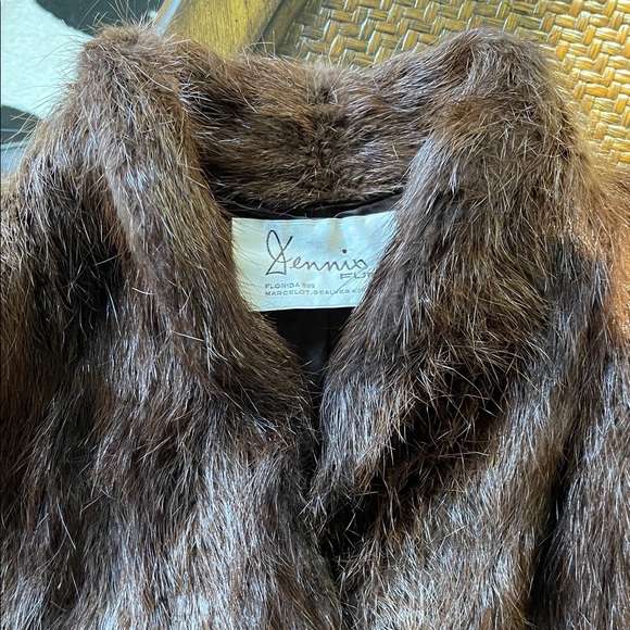 YSL Brown Fur Coat - Picture 15 of 16